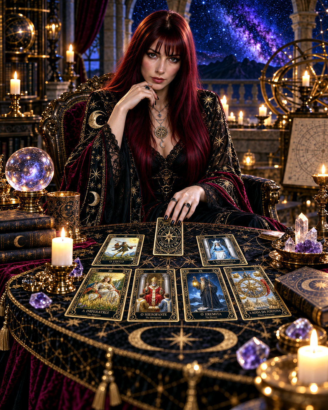 Lyra — A Sacerdotisa de Vega